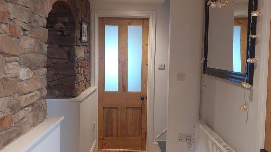 The entrance hall The entrance hall at The Garret, Chulmleigh